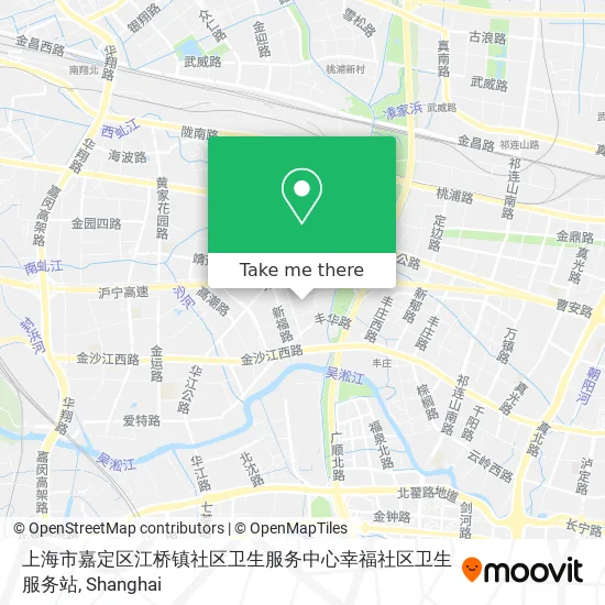 上海市嘉定区江桥镇社区卫生服务中心幸福社区卫生服务站 map
