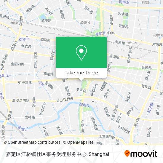 嘉定区江桥镇社区事务受理服务中心 map