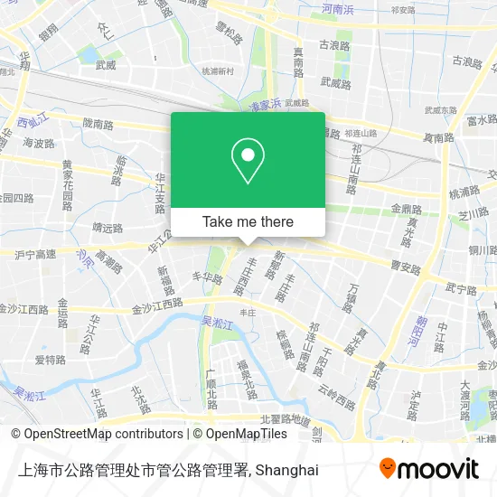 上海市公路管理处市管公路管理署 map