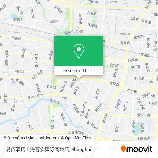 易佰酒店上海曹安国际商城店 map