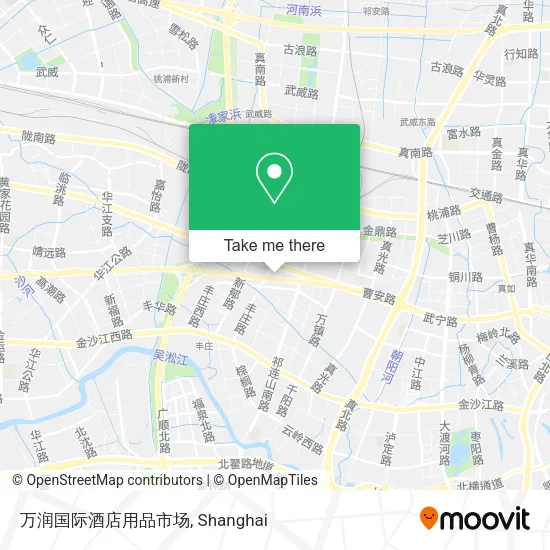 万润国际酒店用品市场 map