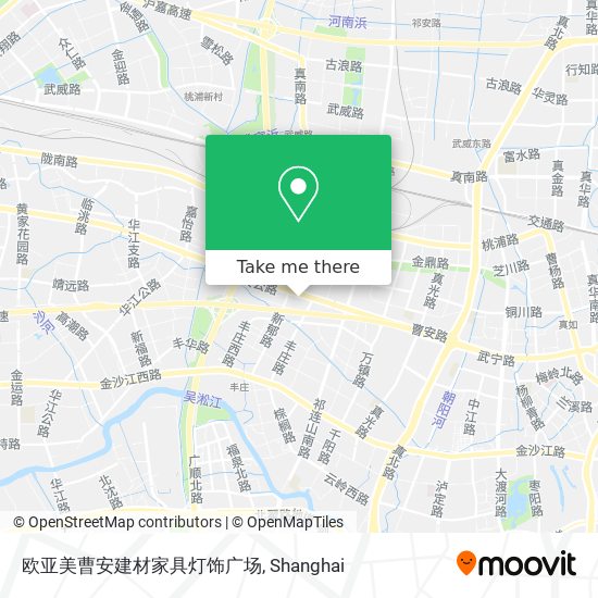 欧亚美曹安建材家具灯饰广场 map