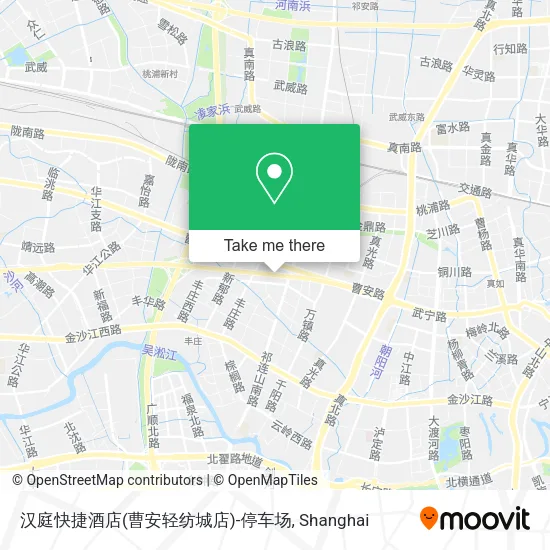 汉庭快捷酒店(曹安轻纺城店)-停车场 map