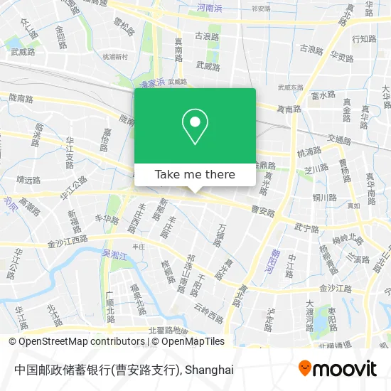 中国邮政储蓄银行(曹安路支行) map