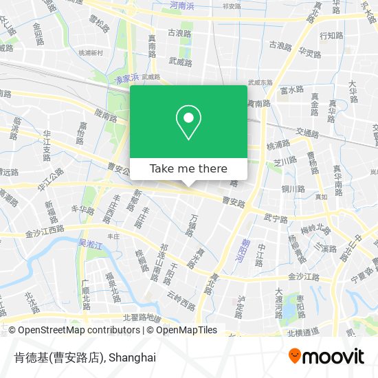 肯德基(曹安路店) map