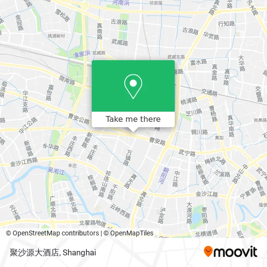 聚沙源大酒店 map