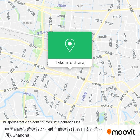 中国邮政储蓄银行24小时自助银行(祁连山南路营业所) map