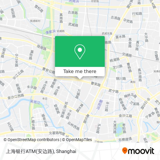 上海银行ATM(安边路) map