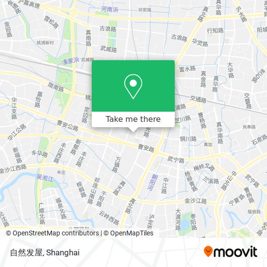 自然发屋 map