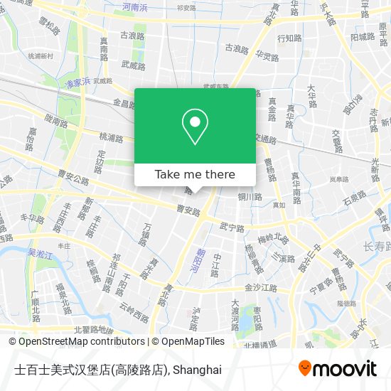 士百士美式汉堡店(高陵路店) map