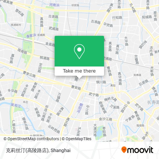 克莉丝汀(高陵路店) map