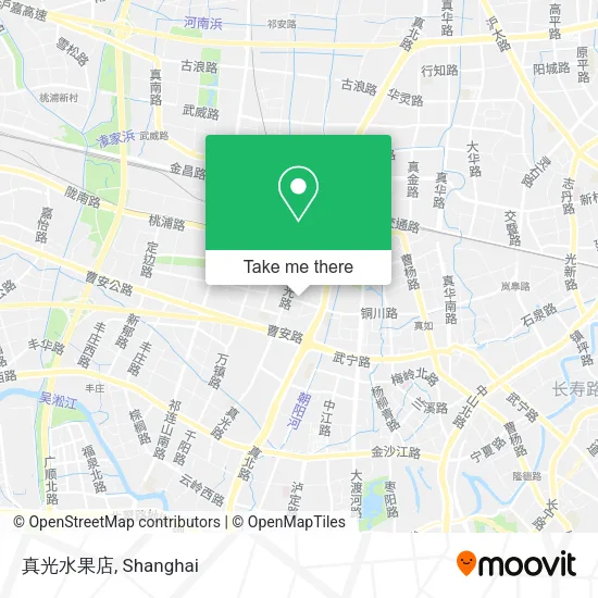真光水果店 map