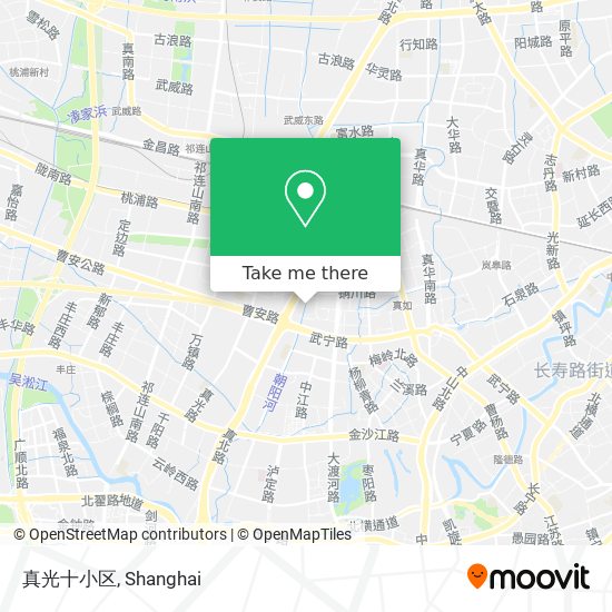 真光十小区 map