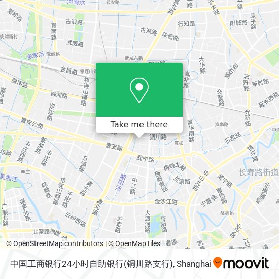 中国工商银行24小时自助银行(铜川路支行) map