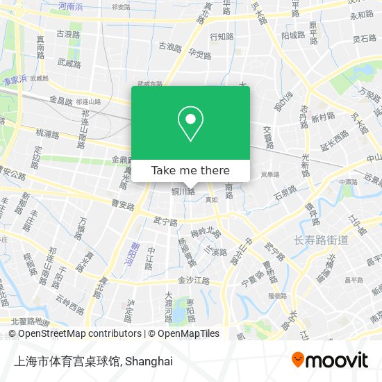 上海市体育宫桌球馆 map
