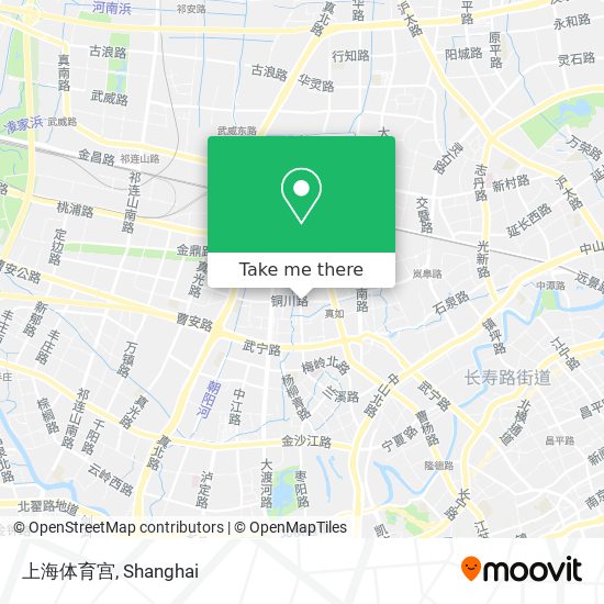 上海体育宫 map
