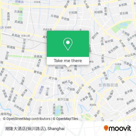 潮隆大酒店(铜川路店) map