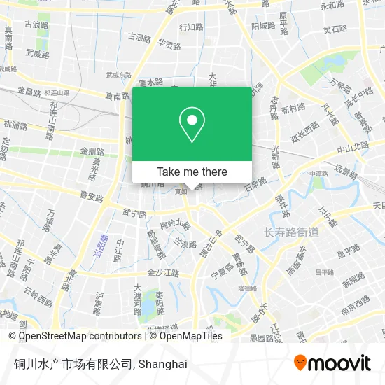 铜川水产市场有限公司 map