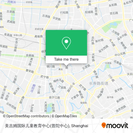 美吉姆国际儿童教育中心(普陀中心) map