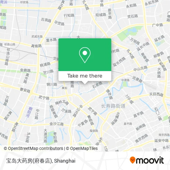 宝岛大药房(府春店) map