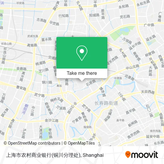 上海市农村商业银行(铜川分理处) map