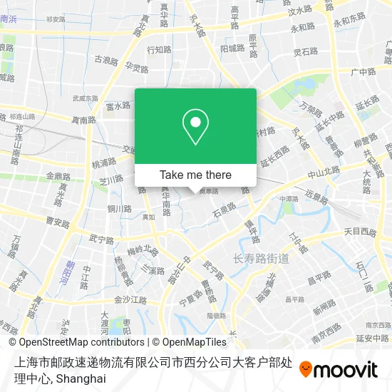 上海市邮政速递物流有限公司市西分公司大客户部处理中心 map