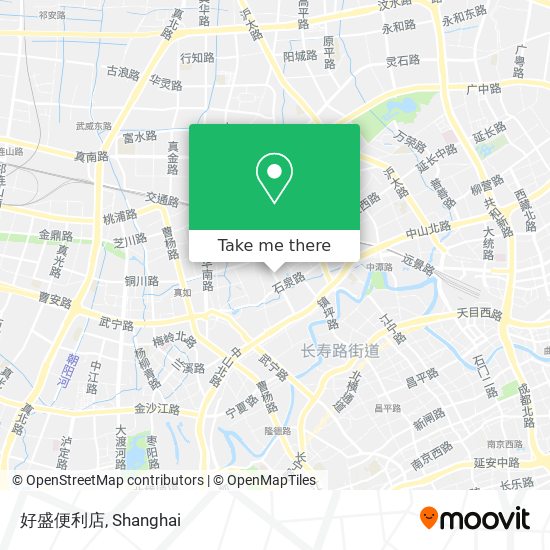 好盛便利店 map