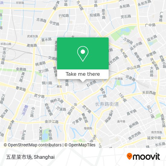 五星菜市场 map