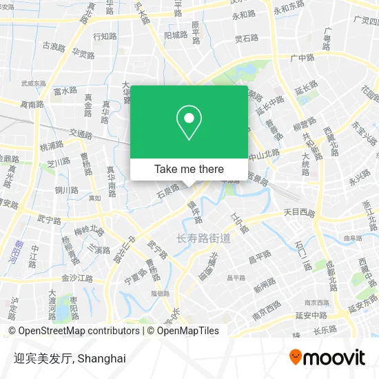 迎宾美发厅 map