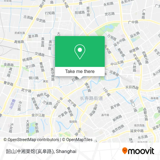 韶山冲湘菜馆(岚皋路) map