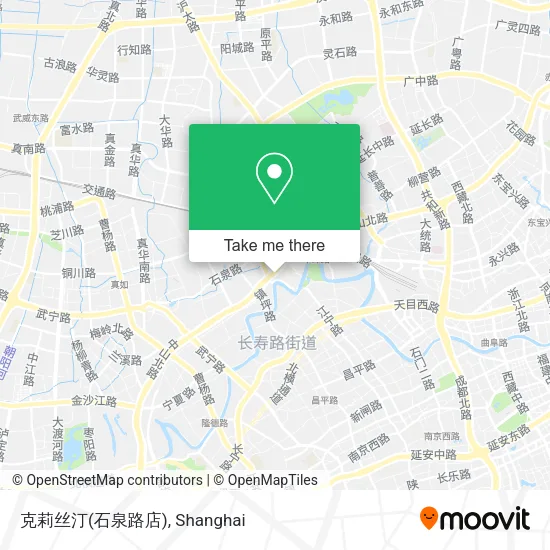 克莉丝汀(石泉路店) map