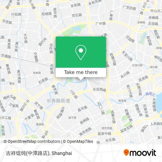 吉祥馄饨(中潭路店) map
