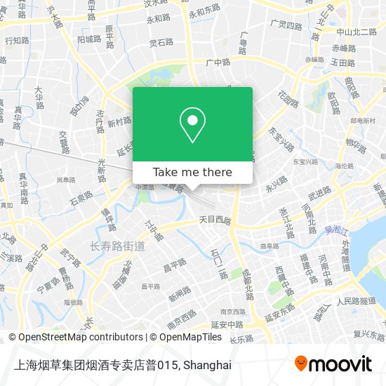 上海烟草集团烟酒专卖店普015 map