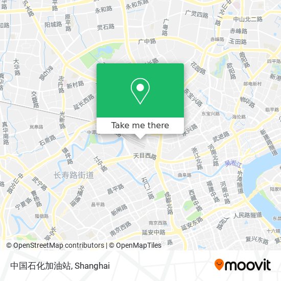 中国石化加油站 map