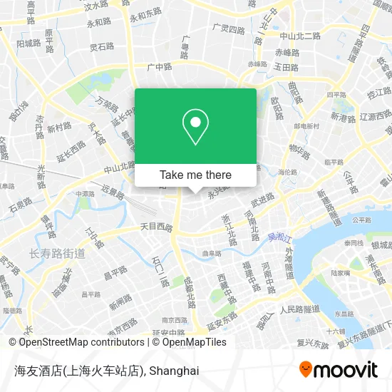 海友酒店(上海火车站店) map