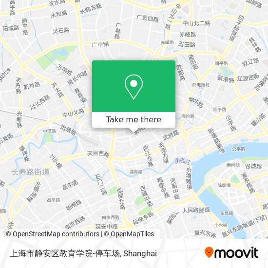 上海市静安区教育学院-停车场 map