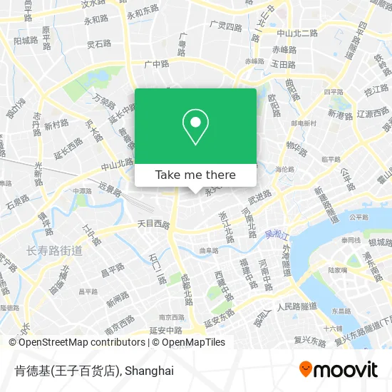 肯德基(王子百货店) map