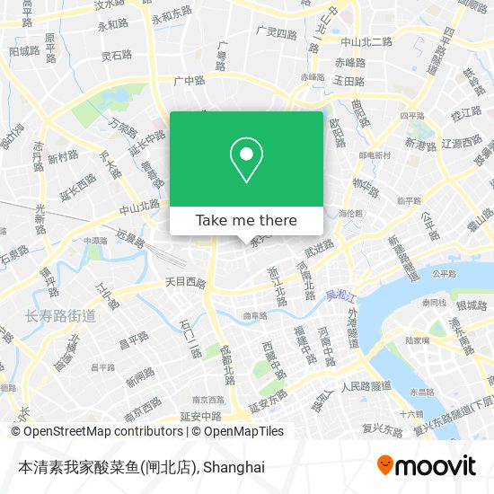 本清素我家酸菜鱼(闸北店) map