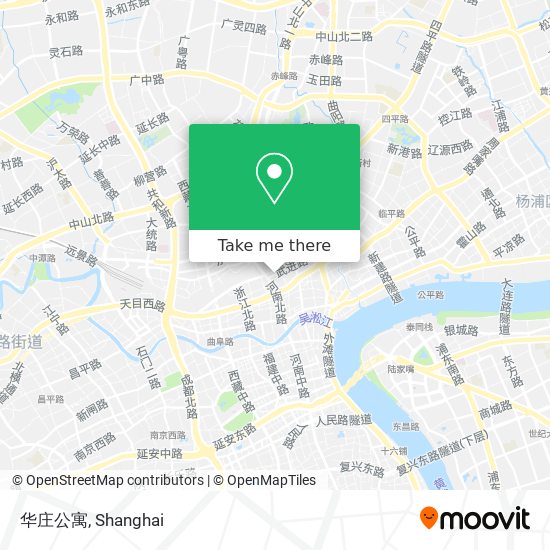 华庄公寓 map