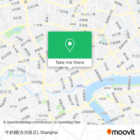 牛奶棚(永兴路店) map