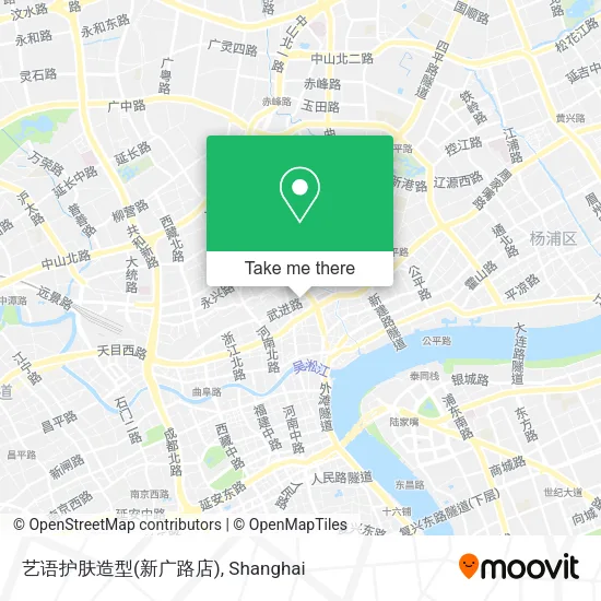艺语护肤造型(新广路店) map