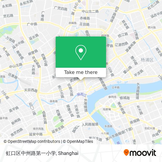 虹口区中州路第一小学 map