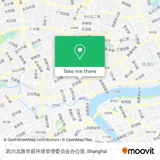 四川北路市容环境管理委员会办公室 map