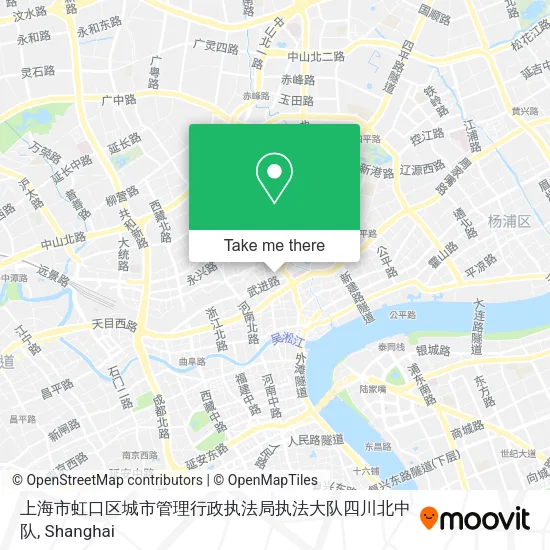 上海市虹口区城市管理行政执法局执法大队四川北中队 map