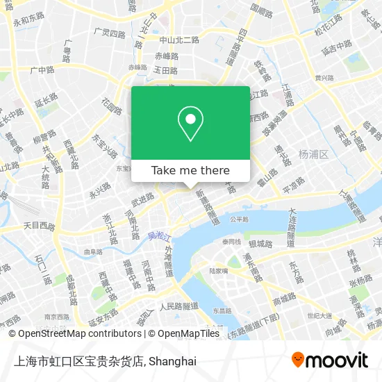 上海市虹口区宝贵杂货店 map