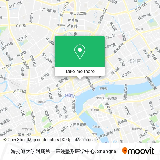 上海交通大学附属第一医院整形医学中心 map