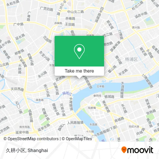 久耕小区 map