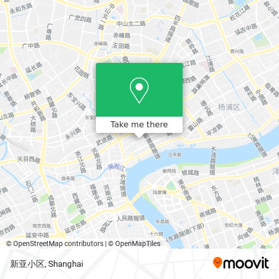 新亚小区 map