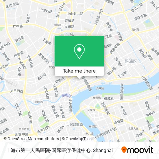 上海市第一人民医院-国际医疗保健中心 map