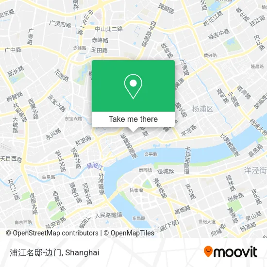 浦江名邸-边门 map